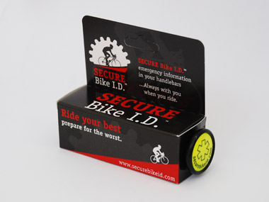 Secure Bike I.D. Packaging